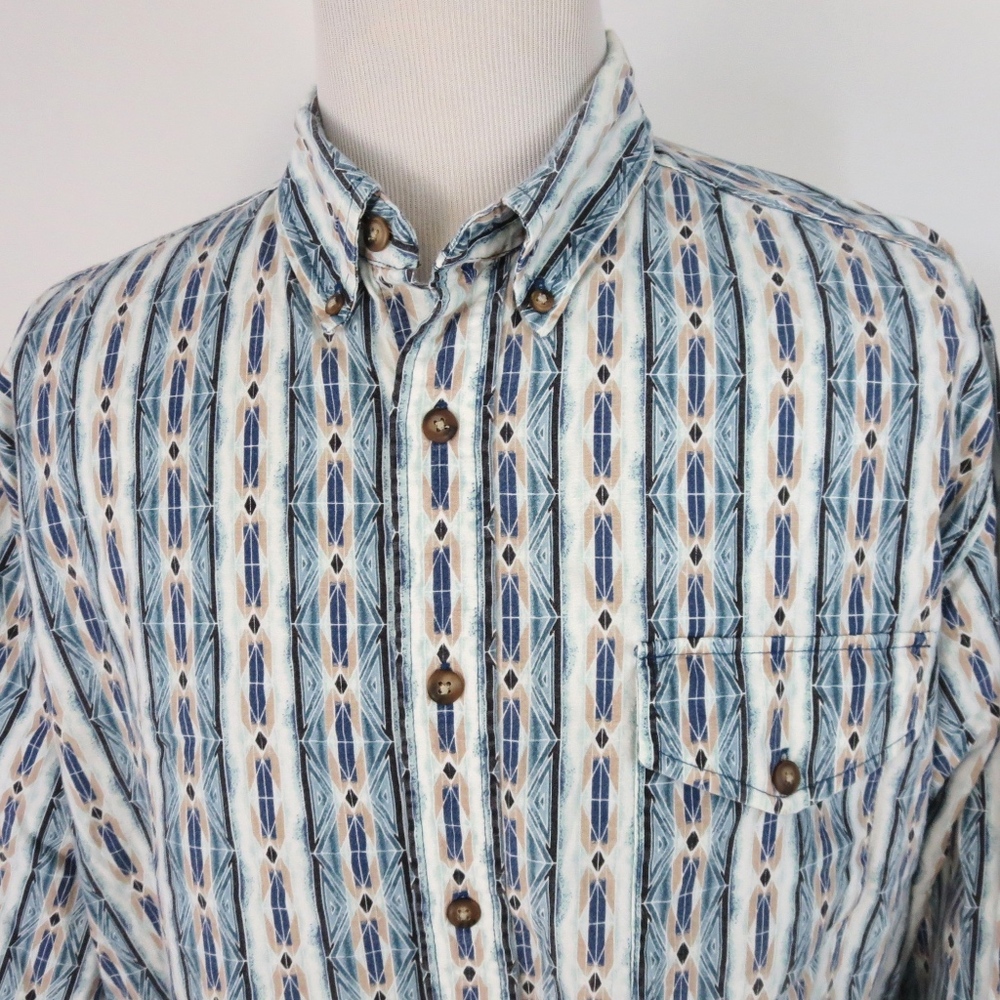 Western Plains Trading XL Wild Aztec Shirt L/S